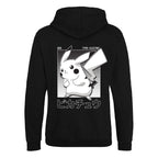 Pokemon Hooded Sweater Halftone Pikachu i Storlek XL Heroes Inc
