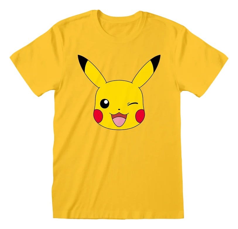 Pokémon T-Shirt Pikachu Sunflower Front Size L