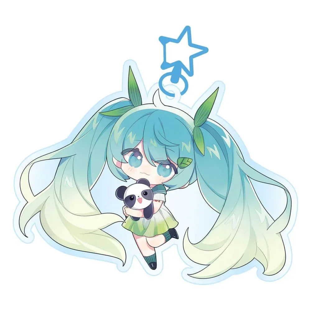 Hatsune Miku Acrylic Keychain Kawaii Springtime