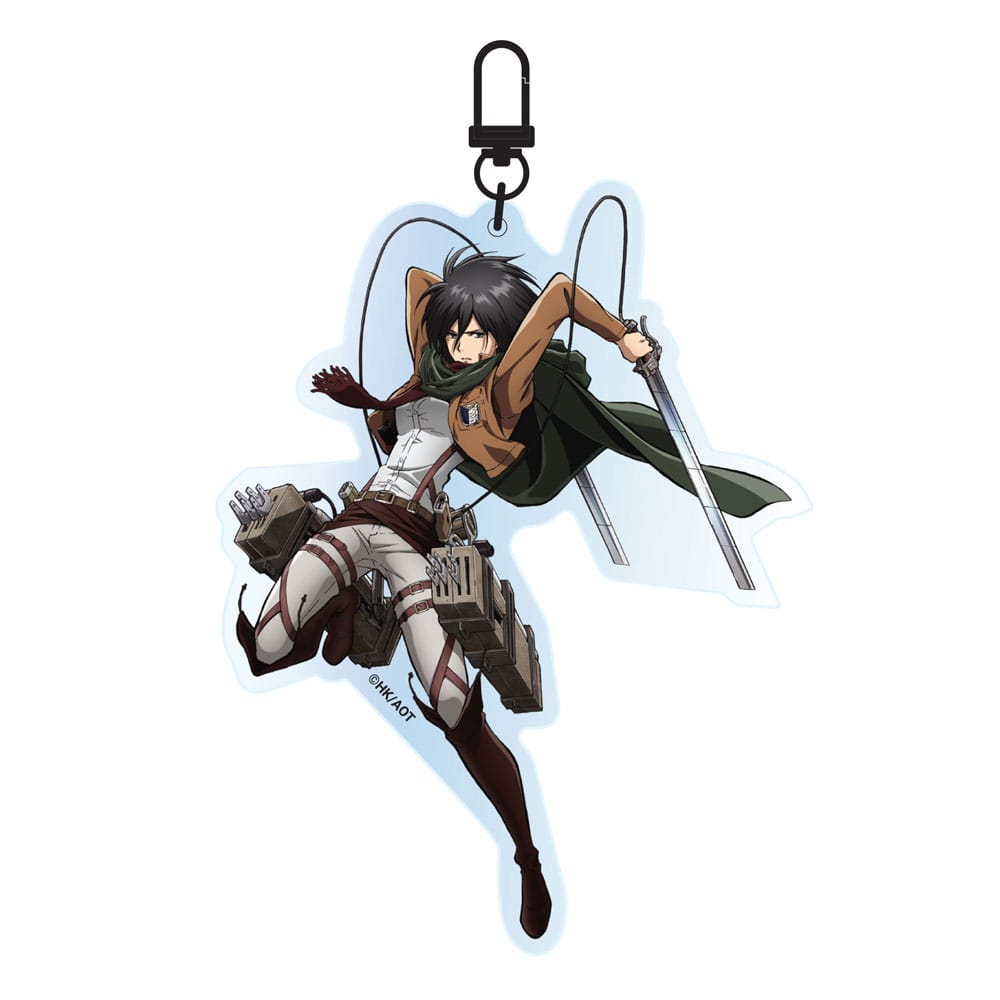 Attack on Titan Akryllnyckelring Mikasa Ackermann POPbuddies