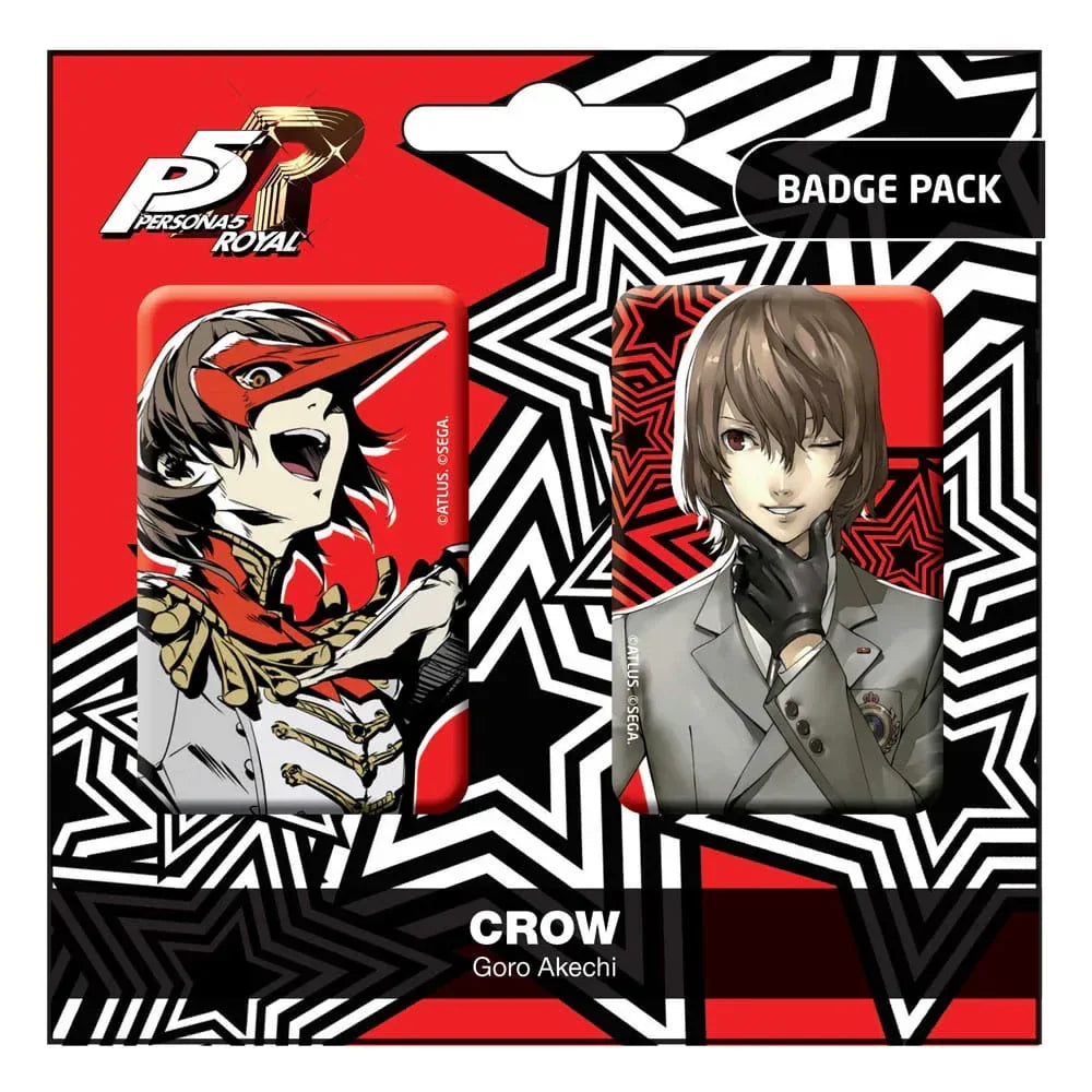 Persona 5 Royal Emblem Pins 2-Pack - Goro Akechi POPbuddies