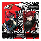 Persona 5 Royal Pin Badges 2-Pack - Violet / Kasumi Yoshizawa POPbuddies