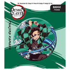 Demon Slayer: Kimetsu no Yaiba - Tanjiro Kamado Metal Pin Emblem POPbuddies