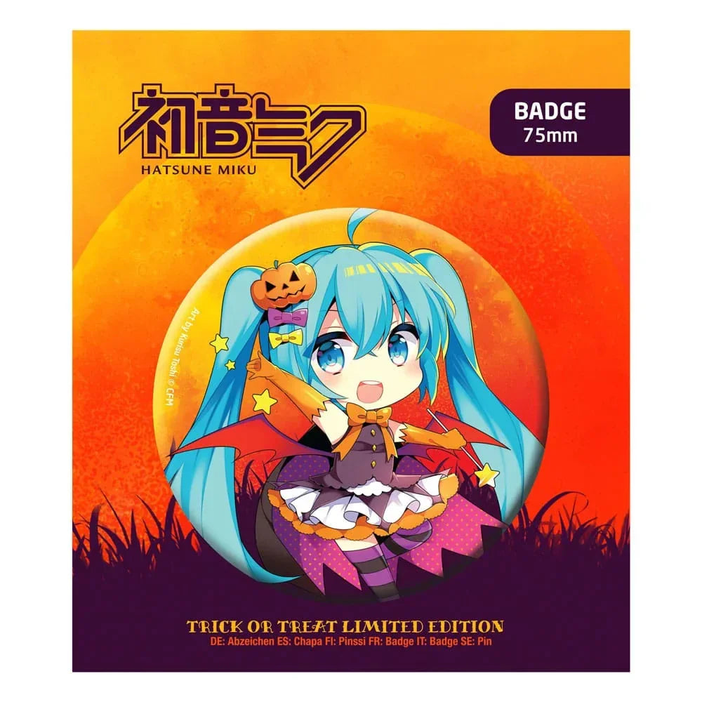 Hatsune Miku Pin Emblem - Limited Edition Halloween Pin POPbuddies
