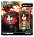 Attack on Titan Badges 2-Pack Eren Jaeger
