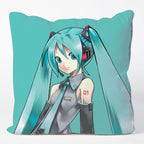 Hatsune Miku Vocaloid Kuddöverdrag 50 x 50 cm POPbuddies