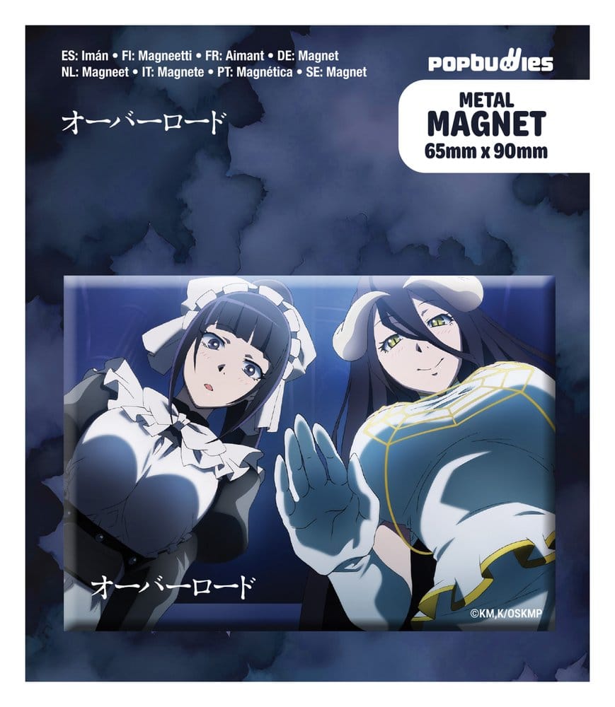 Overlord Kylskåpsmagnet Narberal & Albedo