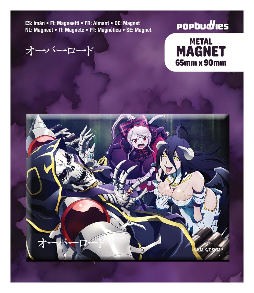 Overlord Refrigerator Magnet Albedo Having Fun