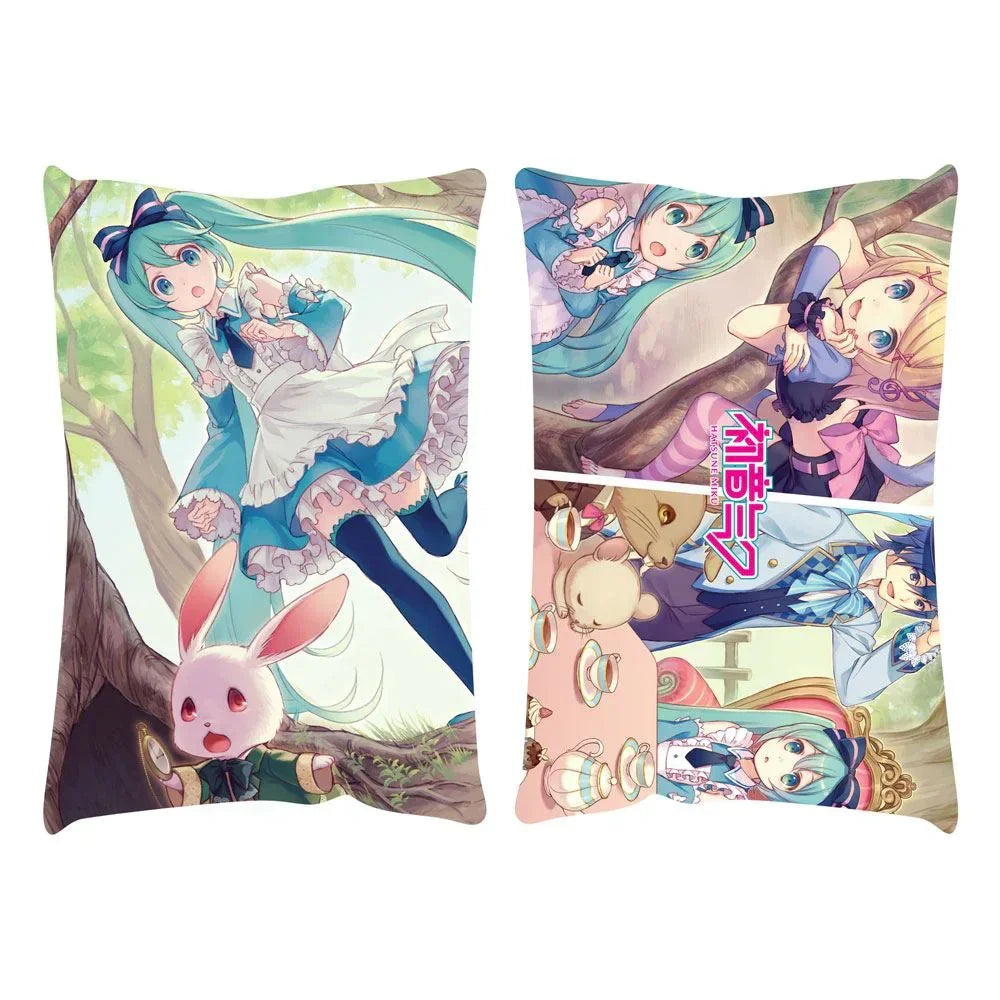 Hatsune Miku Kudde Miku i Wonderland 50 x 35 cm