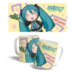 Hatsune Miku Mugg Miku Chibi Leek Girl 325 ml POPbuddies