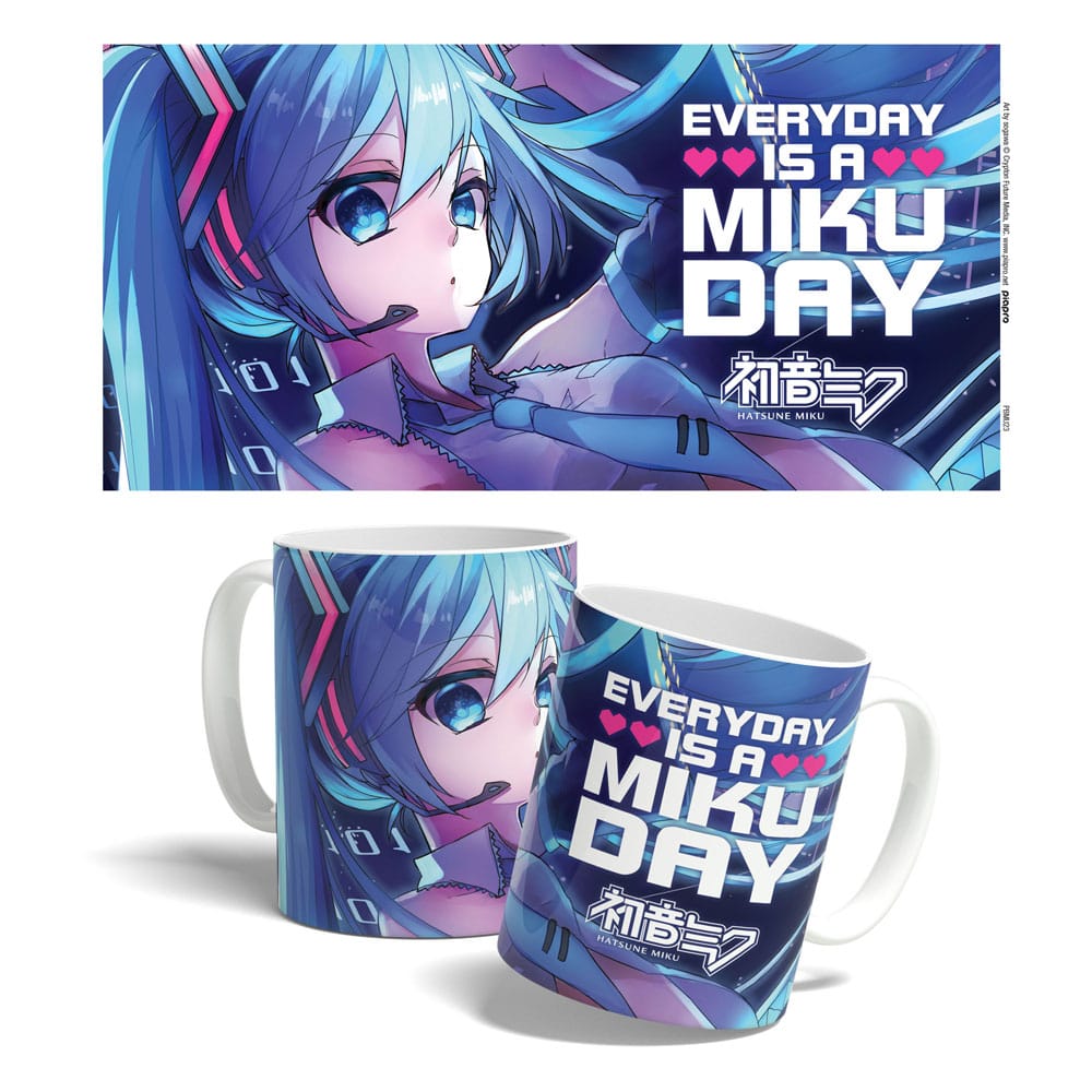 Hatsune Miku Mug - Everyday is a Miku Day 325 ml POPbuddies