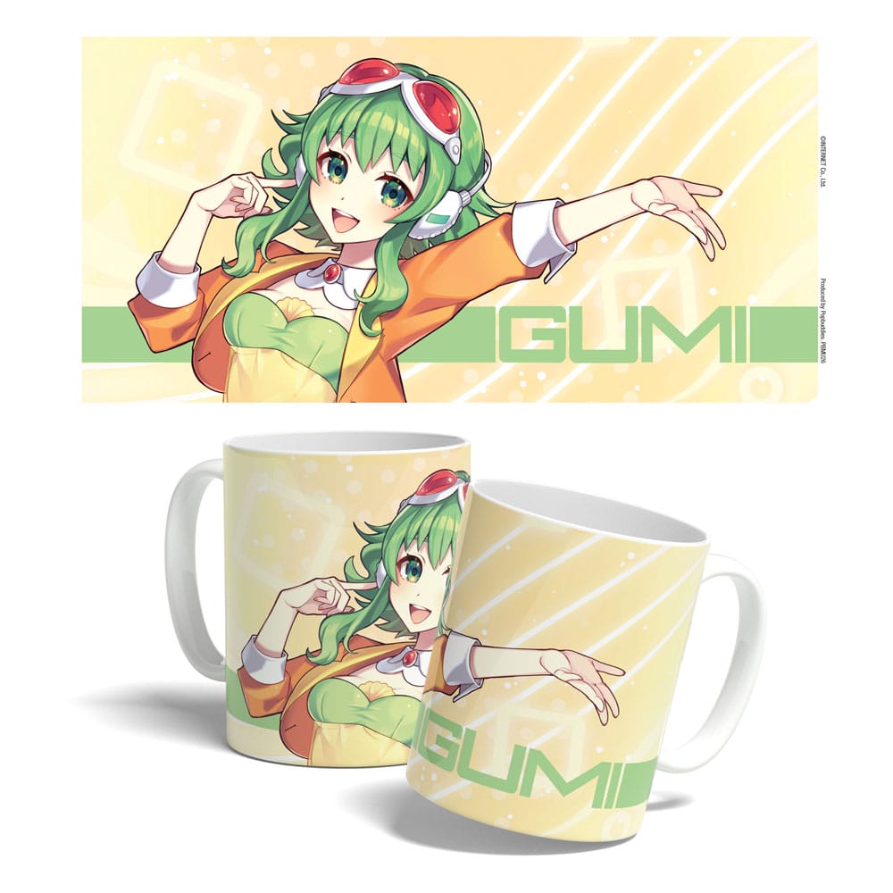 Vocaloid Megpoid Mug Gumi V6 325 ml - Högkvalitativ Keramikkopp POPbuddies