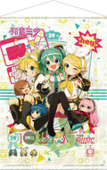 Vocaloid Väggscroll Hey! Piapro Karaktärer 50 x 70 cm