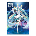 Hatsune Miku Väggscroll Miku Expo 10-årsjubileumsutgåva Begränsad upplaga 61 x 91 cm