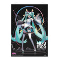 Hatsune Miku Väggscroll Miku Expo 10-årsjubileumsutgåva Begränsad Edition 50 x 70 cm