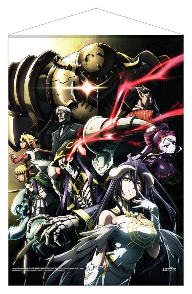 Overlord Väggscroll Säsong 4 Nyckelkonst 50 x 70 cm