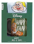 Disney Mugg & Strumpor Set Snövit Glad