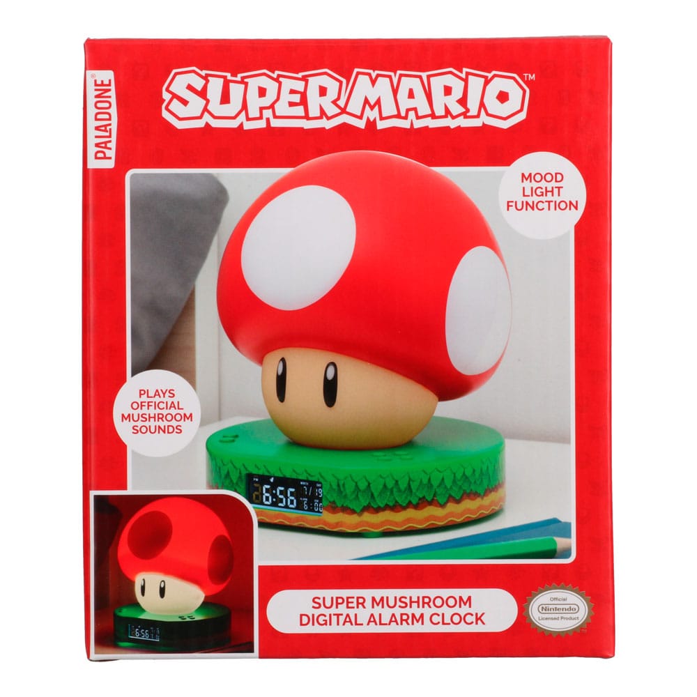 Super Mario Väckarklocka Super Mushroom Paladone Products