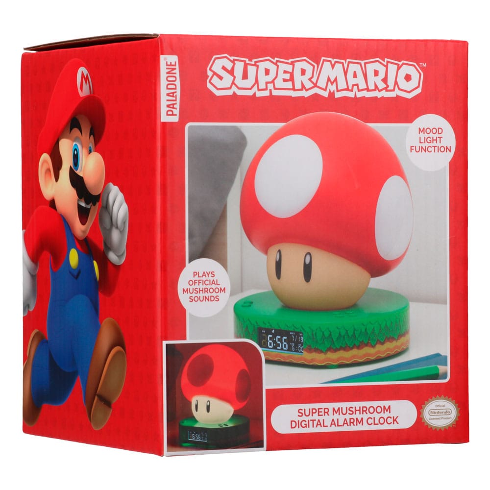 Super Mario Väckarklocka Super Mushroom Paladone Products