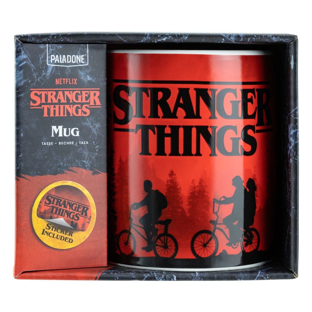 Stranger Things Mug och Klistermärke XL Paladone Products