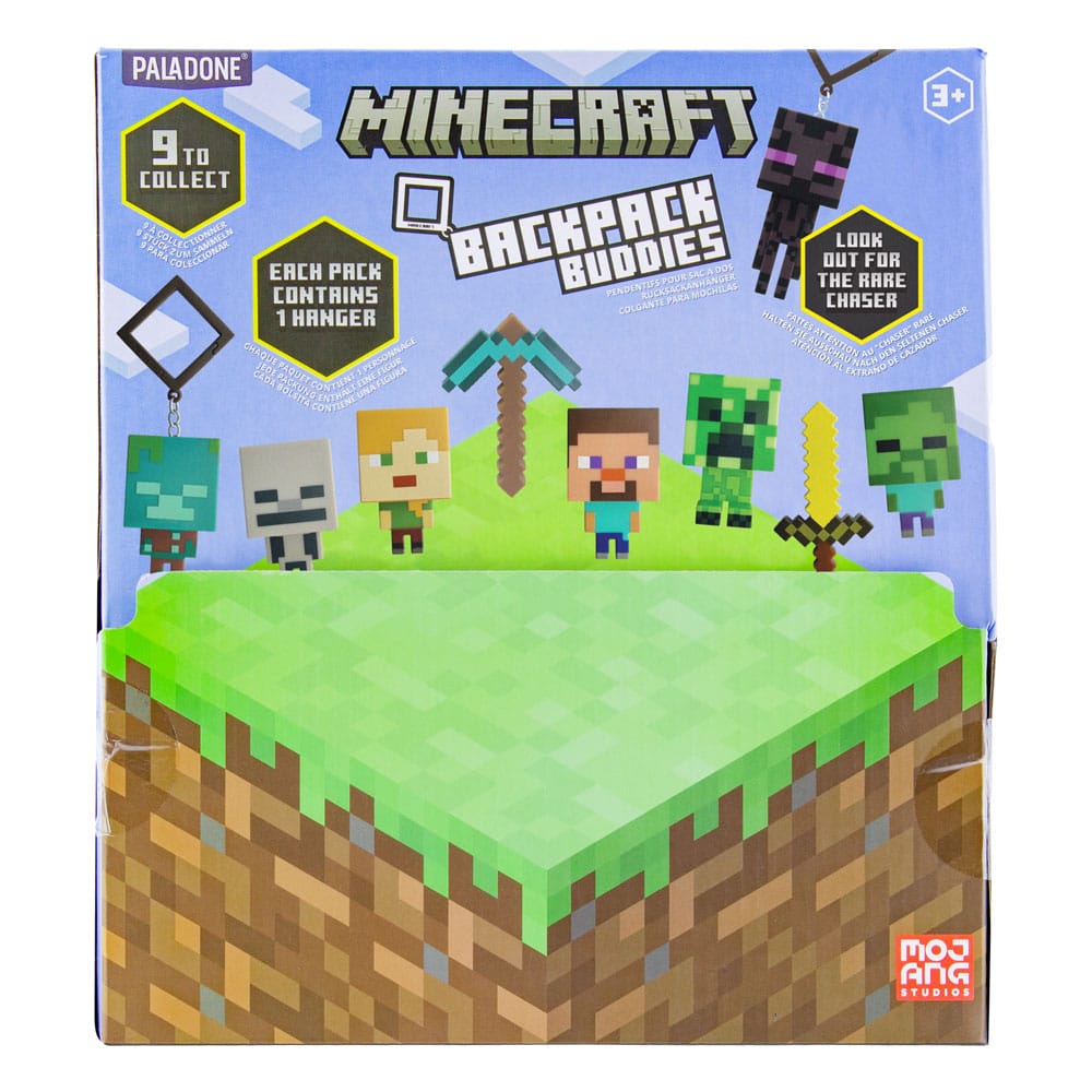 Minecraft Ryggsäck Buddies Mystery Bags Series 4 Display (24) Paladone Products