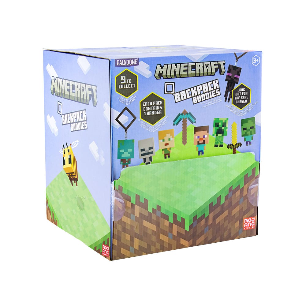 Minecraft Ryggsäck Buddies Mystery Bags Series 4 Display (24) Paladone Products