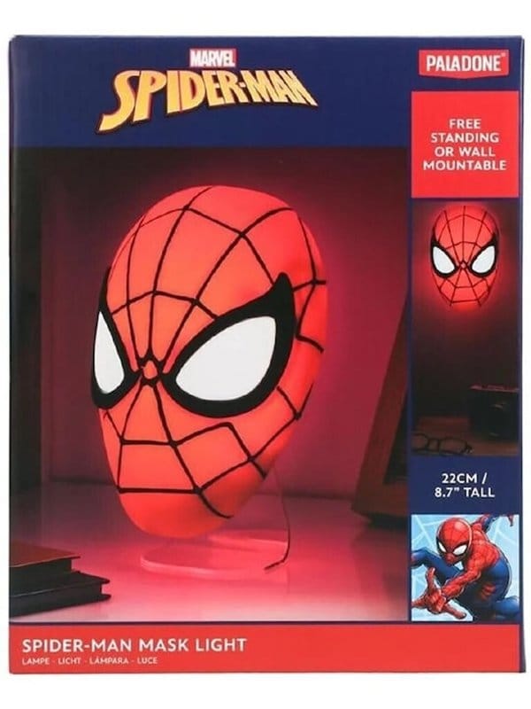 Marvel Light Spider-Man Mask V2 - Lysande Spider-Man-mask från Paladone