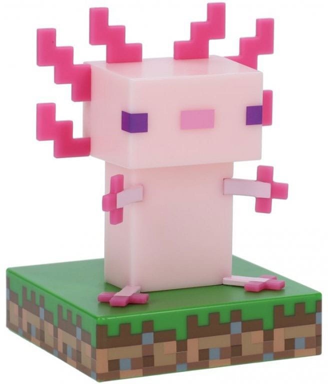 Minecraft Ikonljus Axolotl Paladone Products