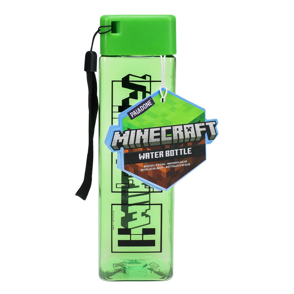 Minecraft Fyrkantig Vattenflaska Paladone Products