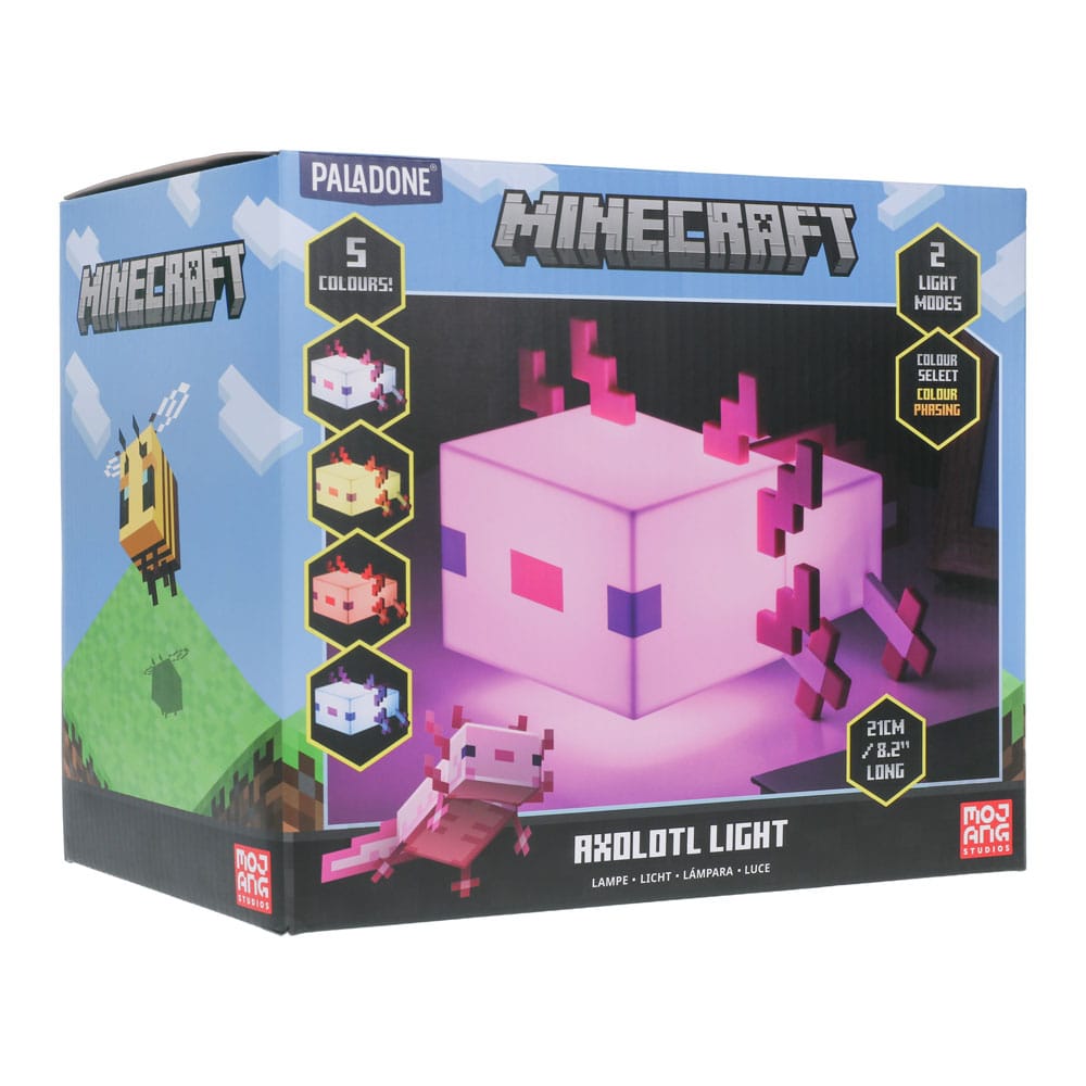 Minecraft: Axolotl Light Paladone Products