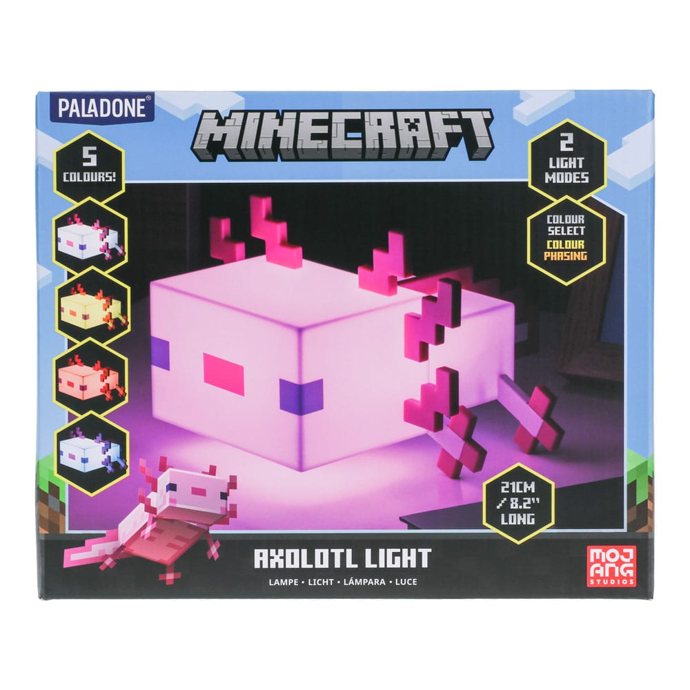 Minecraft: Axolotl Light Paladone Products