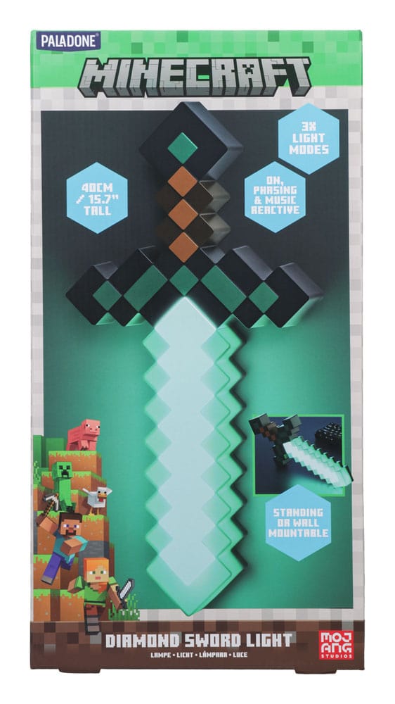Minecraft Diamond Sword Light 40 cm Paladone Products
