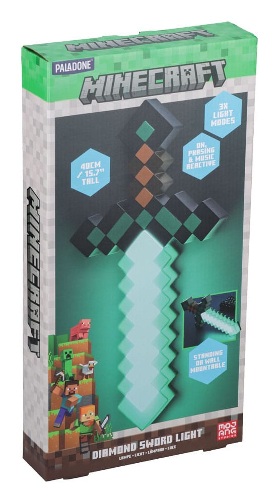 Minecraft Diamond Sword Light 40 cm Paladone Products