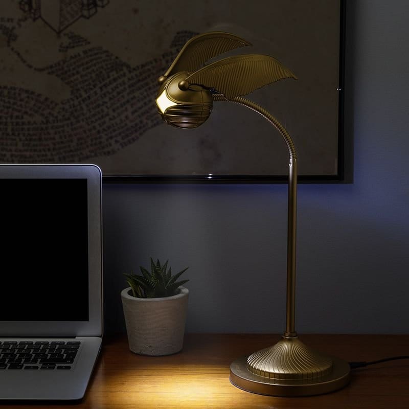 Harry Potter Skrivbordslampa Gyllene Snitch Justerbar