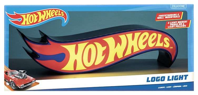 Hot Wheels Light Yellow Logo 9 cm
