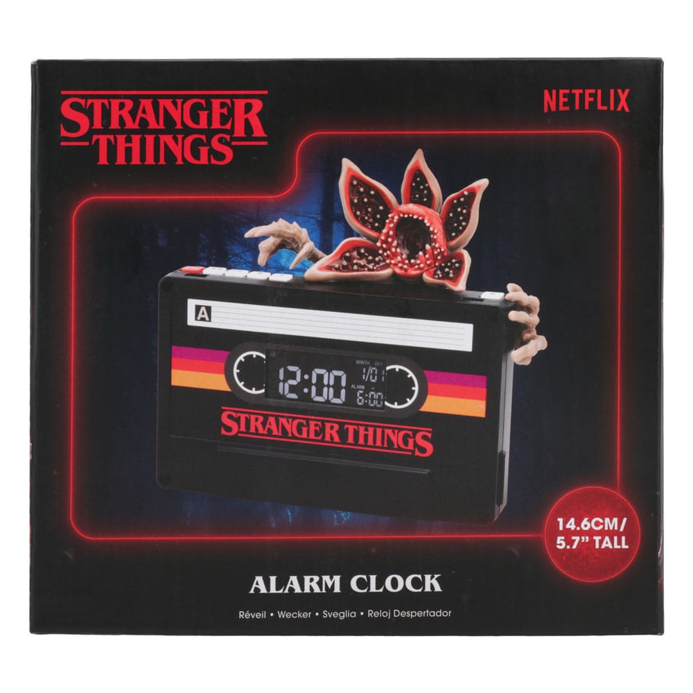 Stranger Things 5 Alarmklocka Demogorgon Kassetten 15 cm Paladone Products