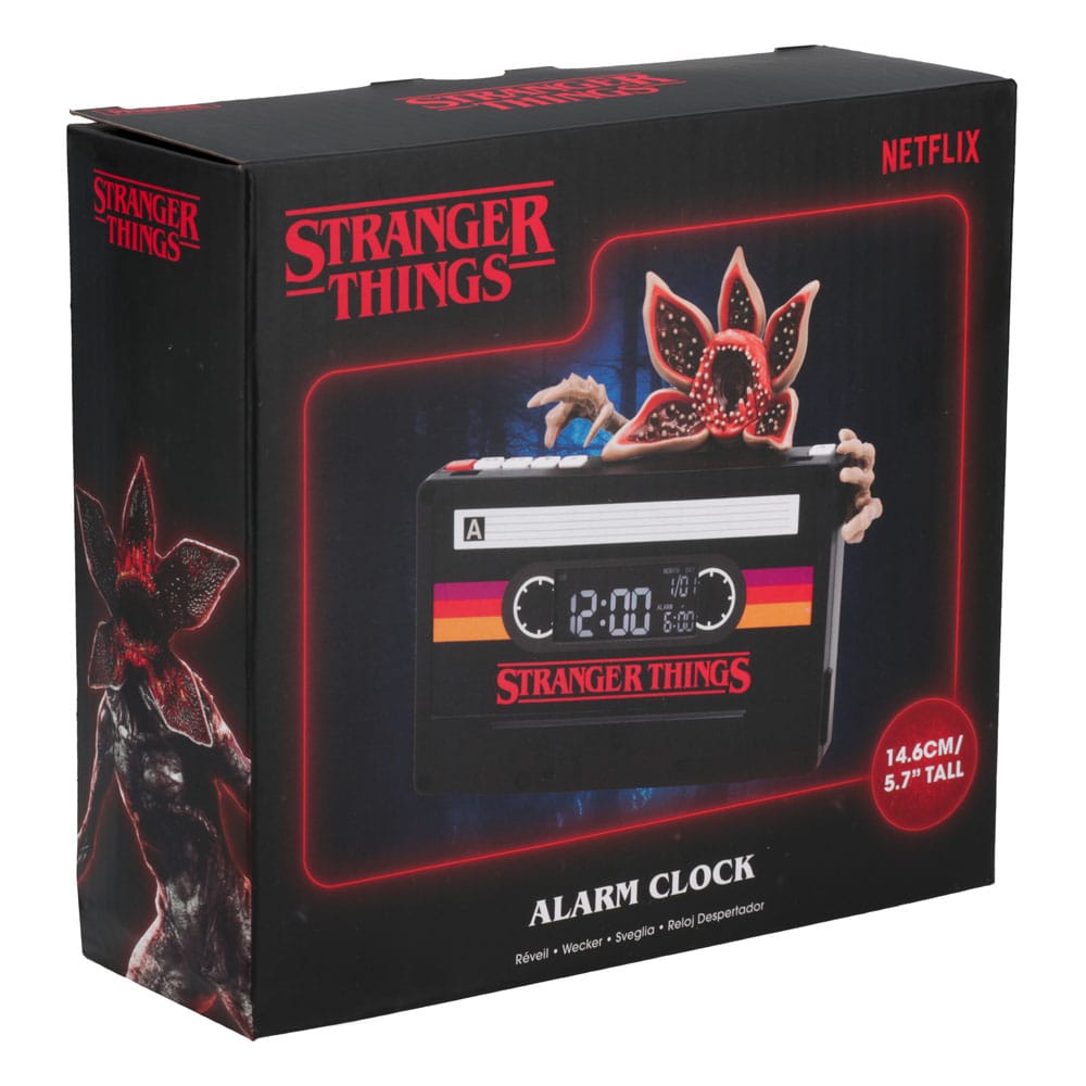 Stranger Things 5 Alarmklocka Demogorgon Kassetten 15 cm Paladone Products