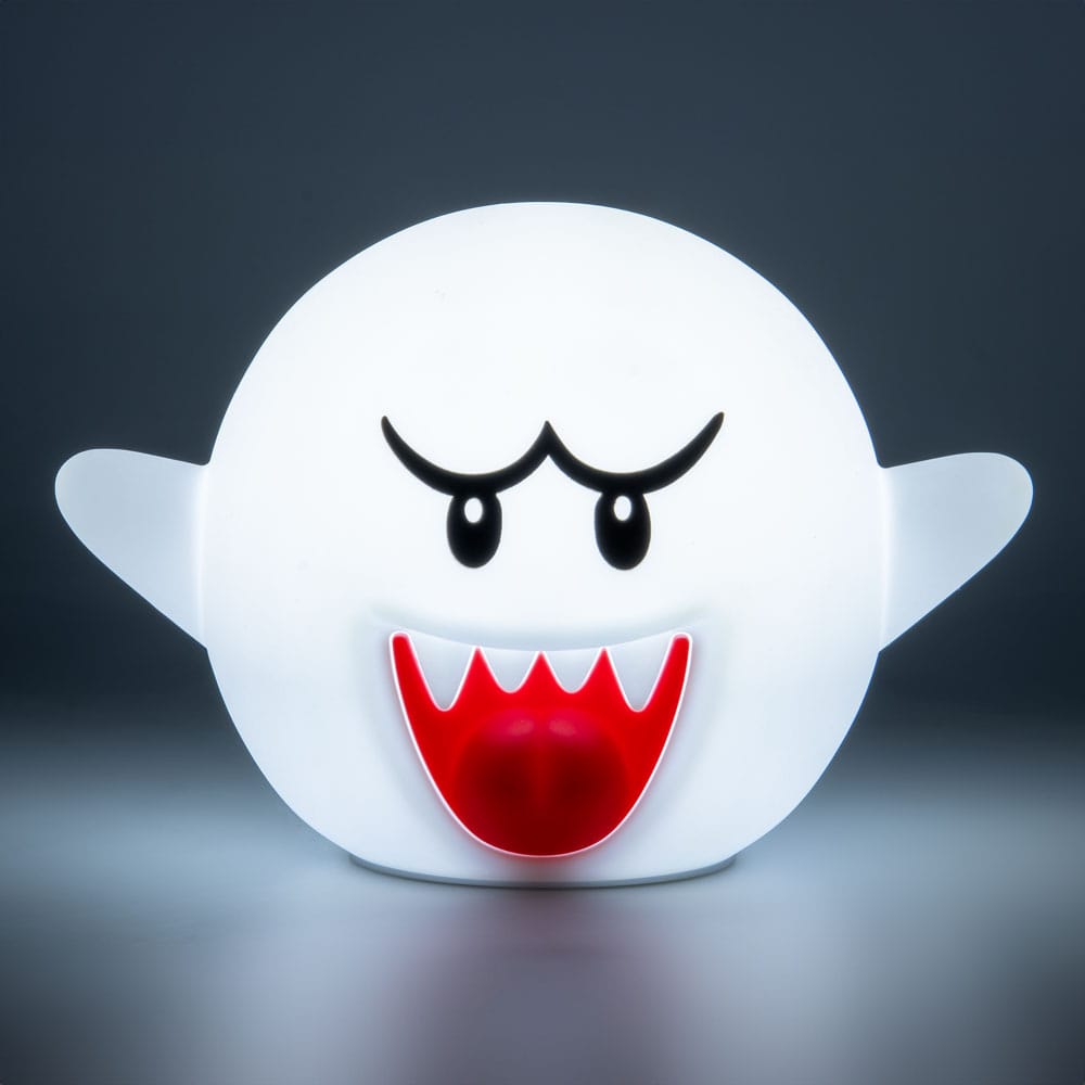Super Mario Squishy Glo Silicon Light Boo 14 cm Paladone Products