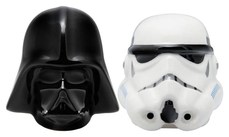 Star Wars Salt- och Pepparkar Darth Vader och Stormtrooper