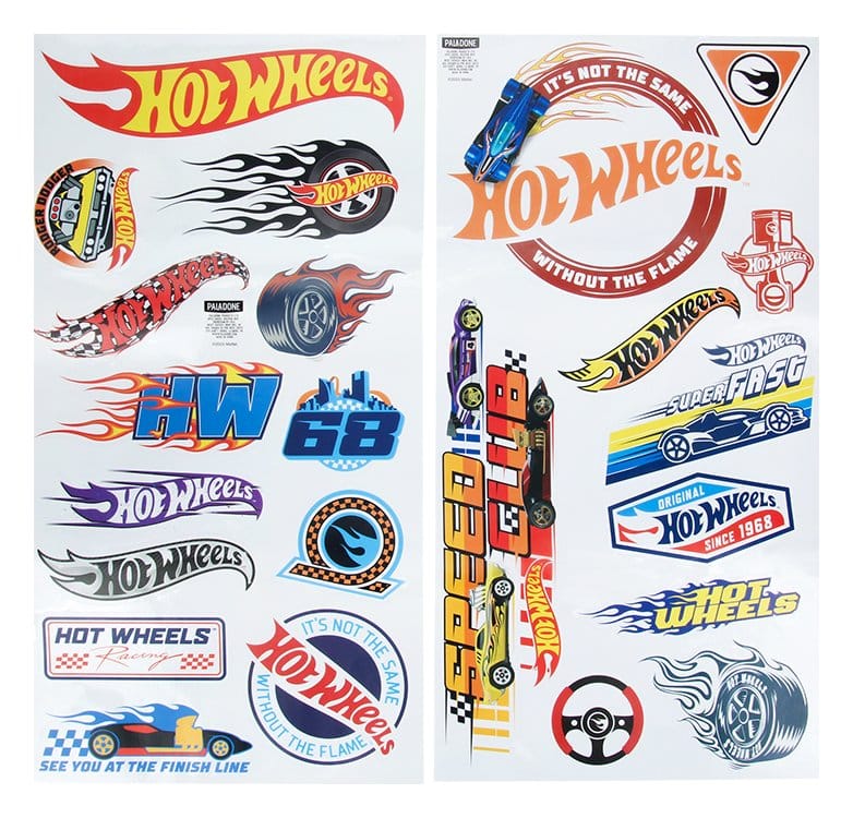 Hot Wheels väggdekaler