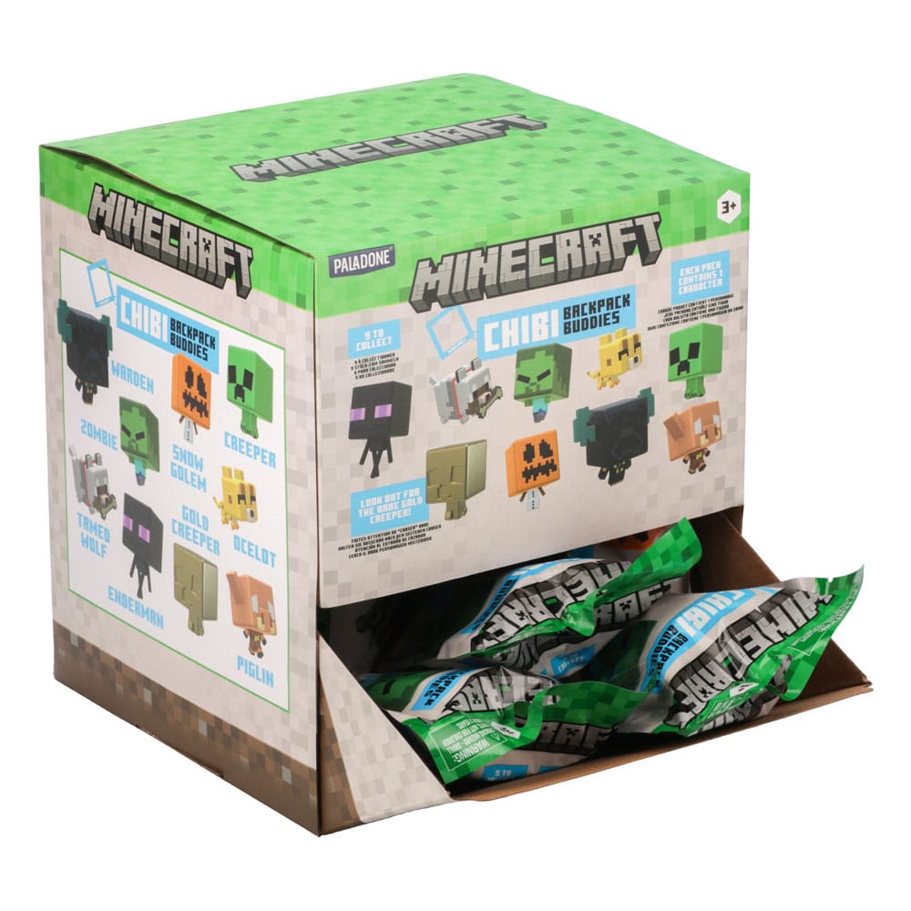 Minecraft Ryggsäck Buddies Mystery Bags Serie 3 Display (24) Paladone Products