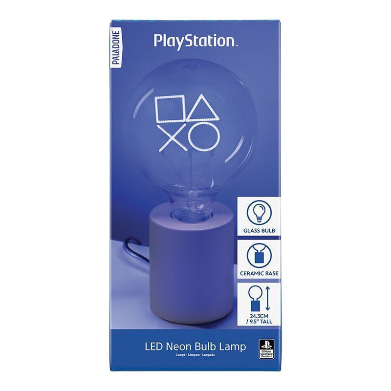Playstation Neon LED Bulb Logo Paladone Products