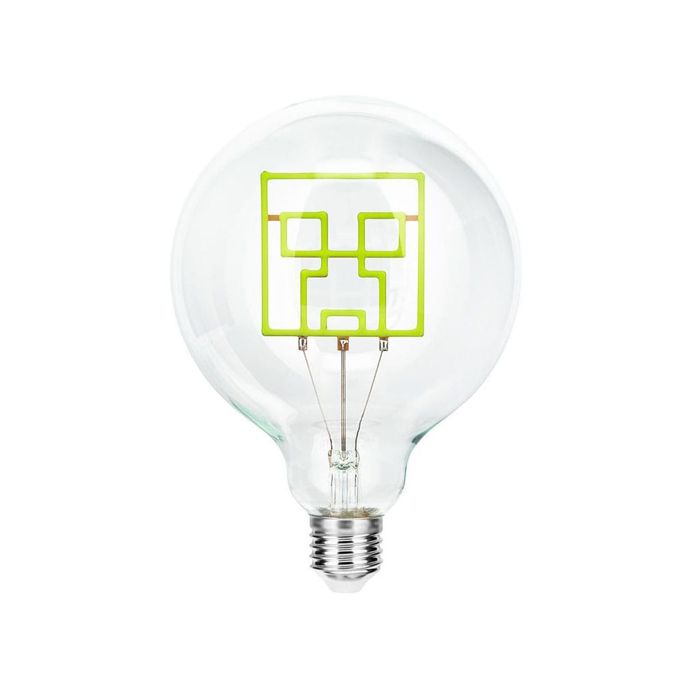 Minecraft Neon LED Bulb Creeper Paladone Products