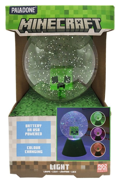 Minecraft LED Glitter Ball Light