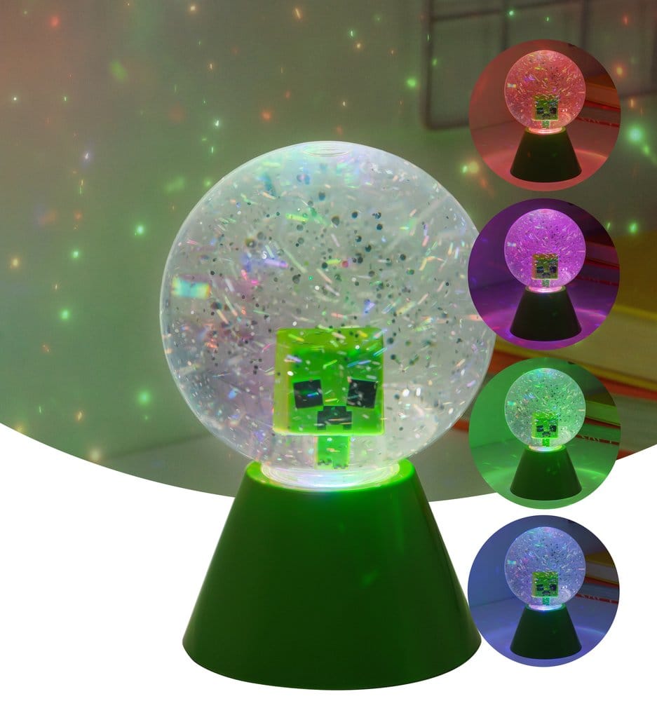 Minecraft LED Glitter Ball Light