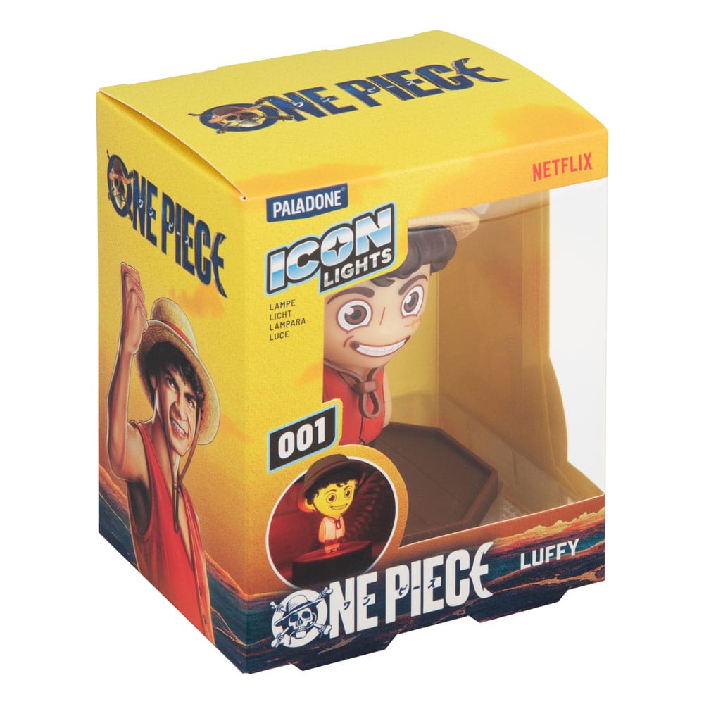 One Piece Icons Light Luffy 11 cm - Officiell Lampa Paladone Products