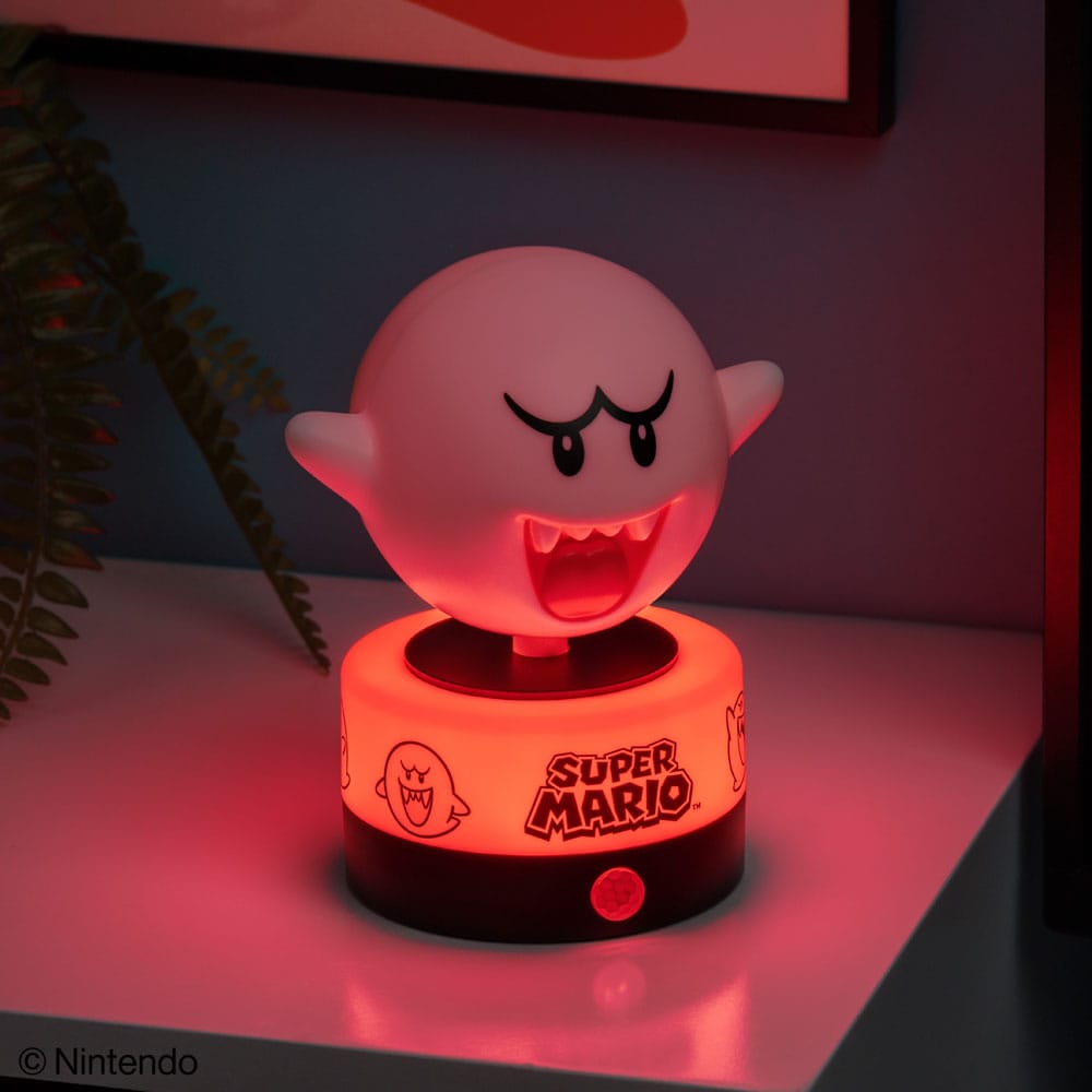 Super Mario Room Guard Boo - Officiell Lampa med Ljudfunktion Paladone Products