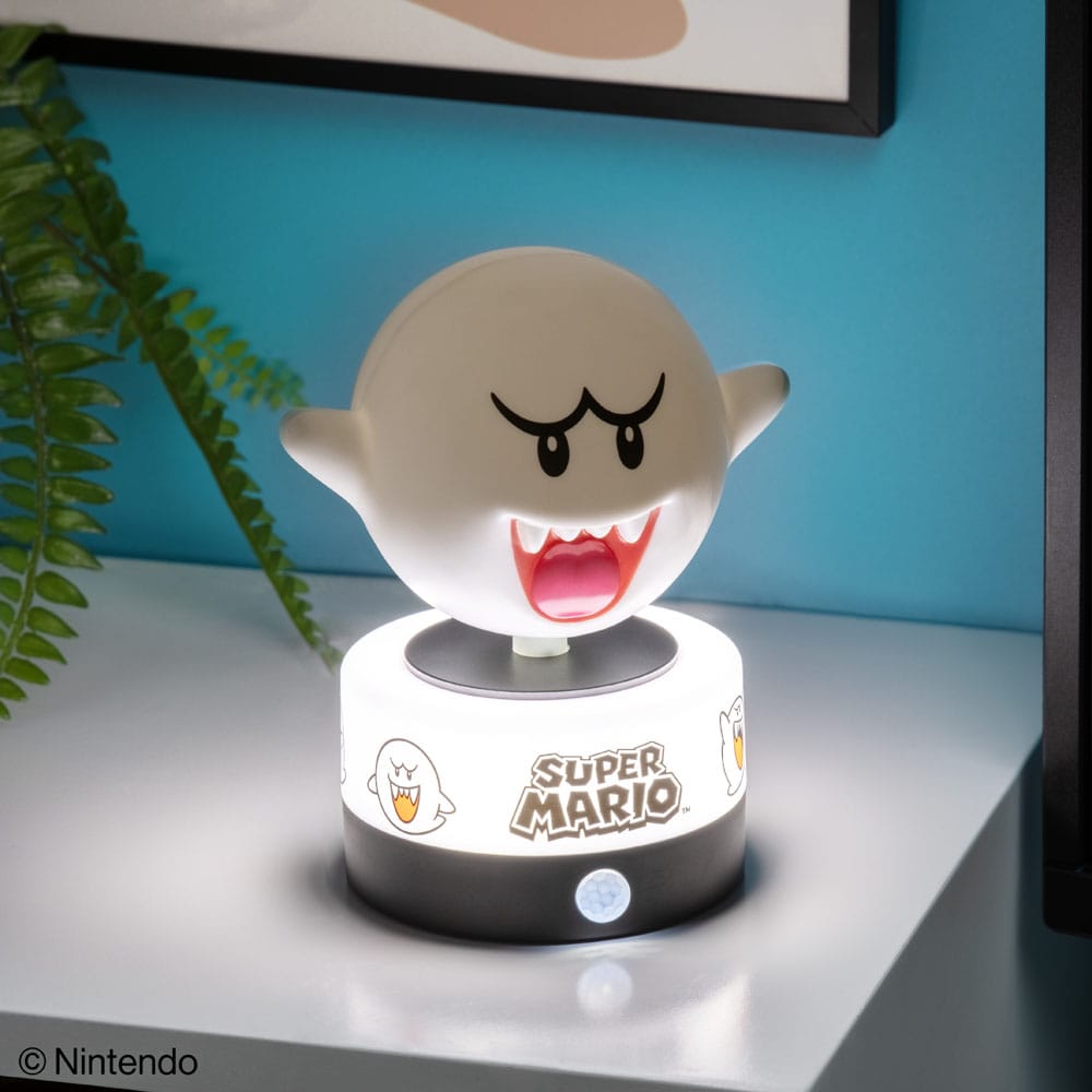 Super Mario Room Guard Boo - Officiell Lampa med Ljudfunktion Paladone Products