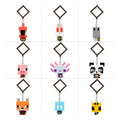 Minecraft Bag Clips Scented Series 4