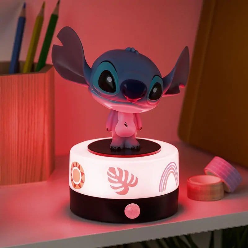 Lilo & Stitch Rumsvakt Stitch – Officiell Disney-klassiker lampa med ljud från Paladone